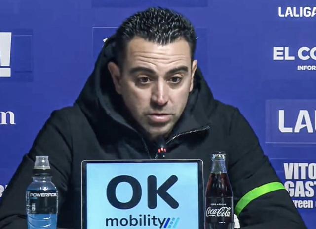 九游正版官网-哈维：罚下罗克是误判，巴萨又被裁判针对了！